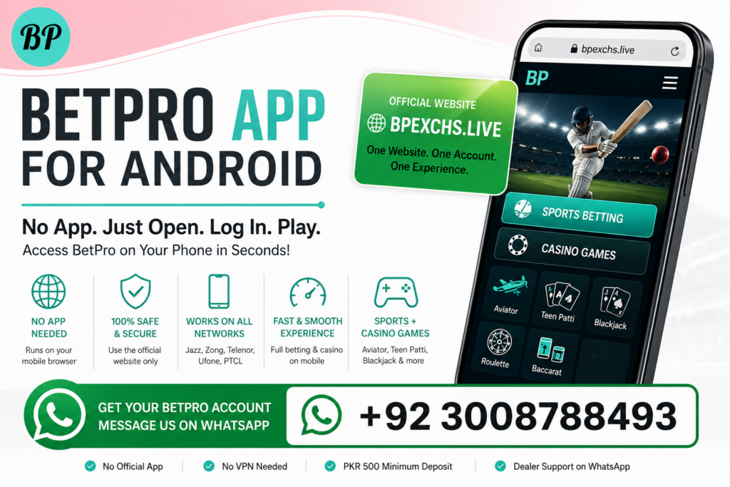 BetPro App for Android download and installation guide 2025