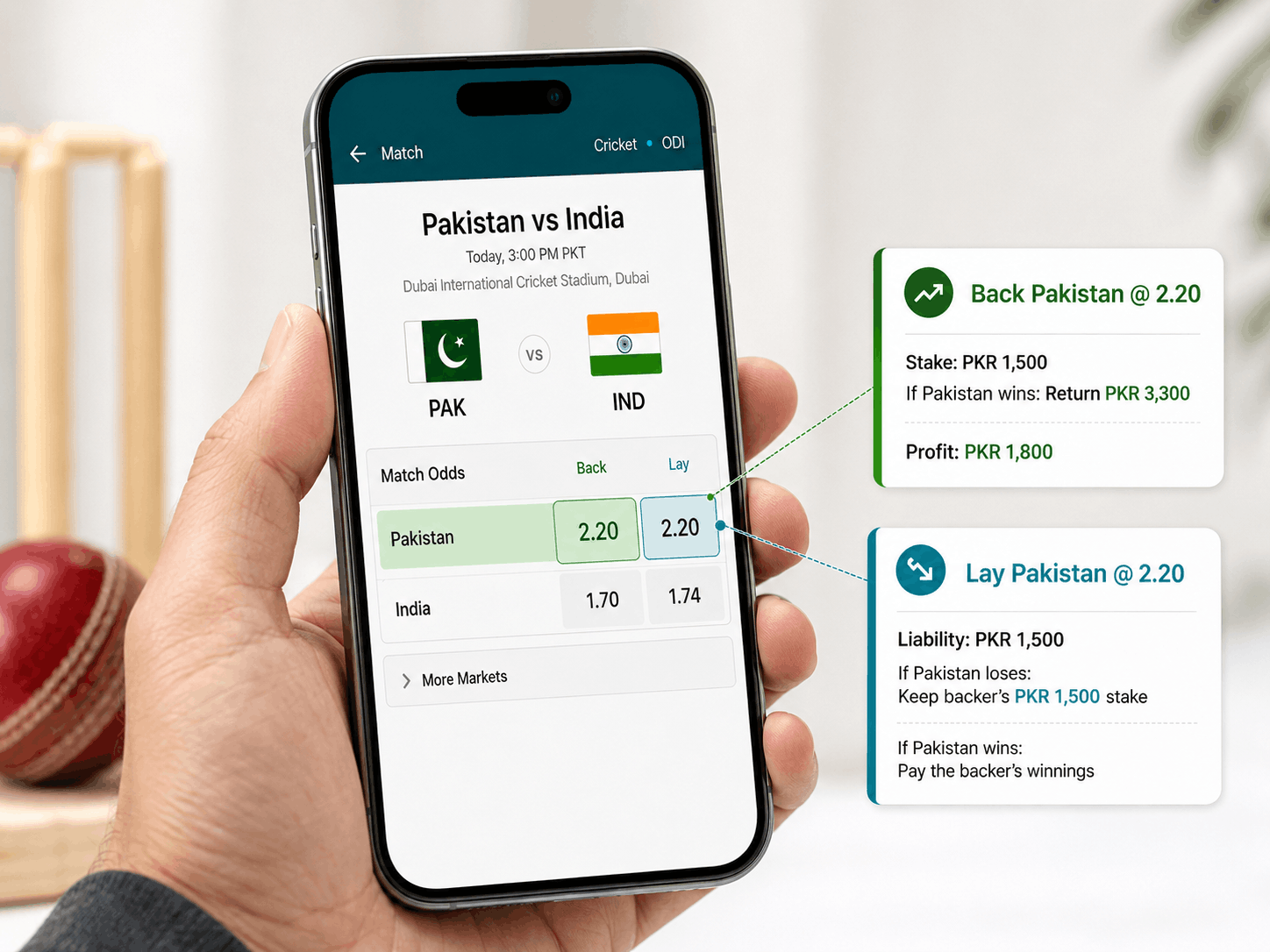 How cricket exchange betting ID works with BetPro