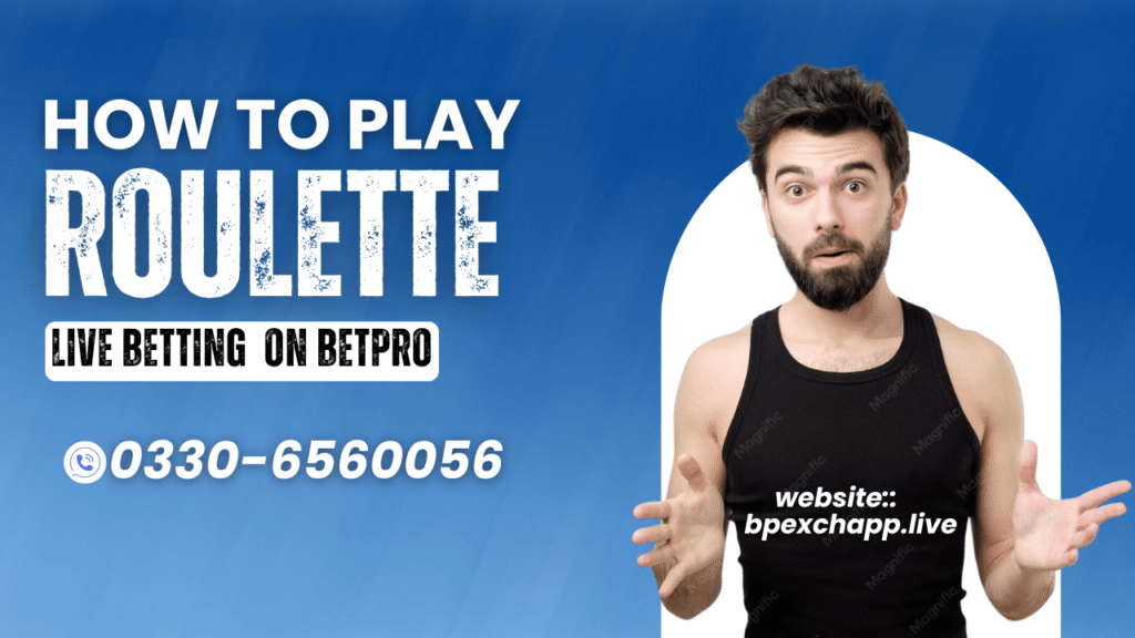 Live Roulette Betting ID on BetPro